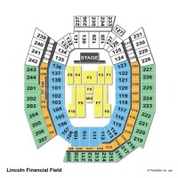 Lincoln Financial Field Concert Seating Chart With Seat Numbers