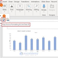 Link Powerpoint Chart To Excel 2016