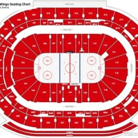 Little Caesars Seating Chart Red Wings