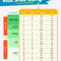 Little Kid Big Shoe Size Chart