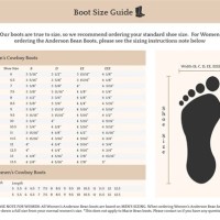 Ll Bean Shoe Size Chart