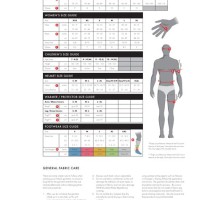 Look Cycling Clothing Size Chart