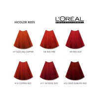 Loreal Red Hair Color Chart Professional