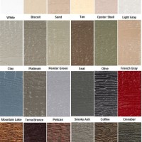 Lp Smart Siding Color Chart