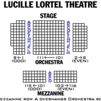 Lucille Lortel Theatre Seating Chart