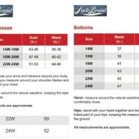 Lucky Brand Plus Size Chart