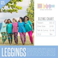 Lularoe Disney Leggings Size Chart