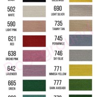 Madeira Cotona Thread Color Chart