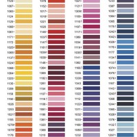 Madeira Thread Chart Pantone