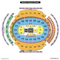 Madison Square Garden Seating Chart Boxing