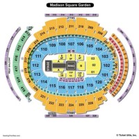 Madison Square Garden Seating Chart With Seat Numbers Wwe