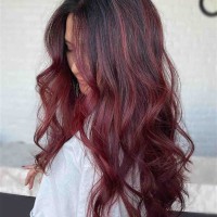 Mahogany Red Hair Color Chart