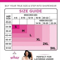 Maidenform 2656 Size Chart