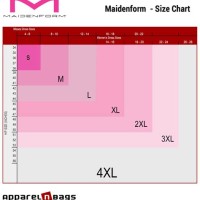 Maidenform Backless Bra Size Chart