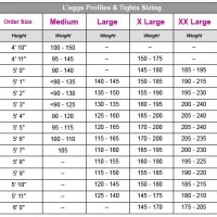 Maidenform Tights Size Chart