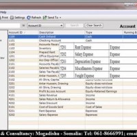 Maintain Chart Of Accounts Peachtree