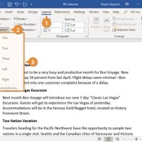 Making A Column Chart In Word