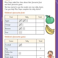 Making Tally Charts Year 2