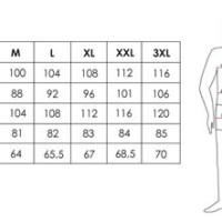 Male Chest Size Chart Uk