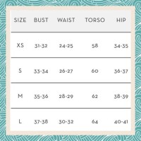 Mara Hoffman Swim Size Chart