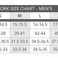 Marc New York Size Chart