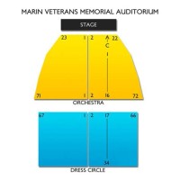 Marin Veterans Memorial Auditorium Seating Chart