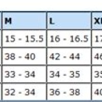 Marks And Spencer Mens Shirt Size Chart