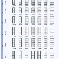 Marvin Single Hung Window Size Chart