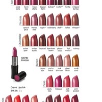 Mary Kay Lipstick Color Chart 2019