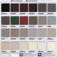 Mastic Gutter Color Chart