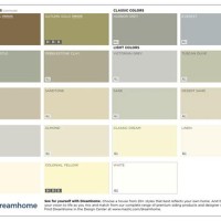 Mastic Ovation Siding Color Chart