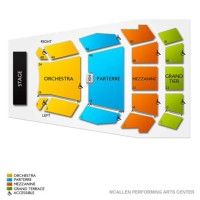 Mcallen Performing Arts Seating Chart