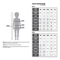 Medium Youth Size Chart