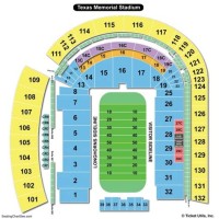 Memorial Stadium Austin Tx Seating Chart