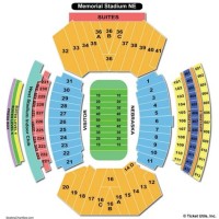 Memorial Stadium Lincoln Ne Interactive Seating Chart