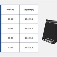 Men 8217 S Boxers Size Chart