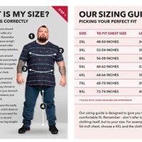 Men S Chest Size Chart Uk