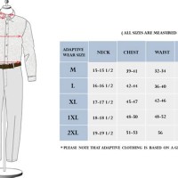 Men S Dress Shirt Measurements Chart