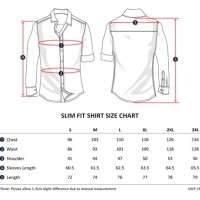 Men S Shirt Sizes Chart Slim Fit