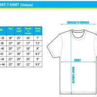 Men S T Shirt Sizes Chart