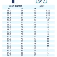 Mens Mountain Bike Wheel Size Chart