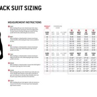 Mens Suit Size Chart Canada