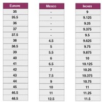 Mens To Womens Shoe Size Conversion Chart Puma