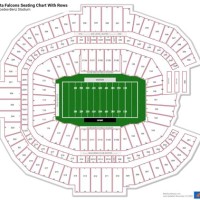 Mercedes Benz Stadium Atlanta Seating Chart With Seat Numbers