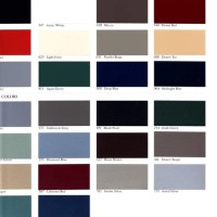 Mercedes Benz W124 Color Chart