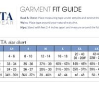 Meta Lab Coat 1964 Size Chart