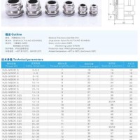 Metal Cable Gland Size Chart