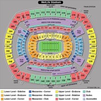 Metlife Interactive Seating Chart