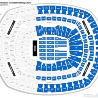 Metlife Stadium Interactive Seating Chart Concert