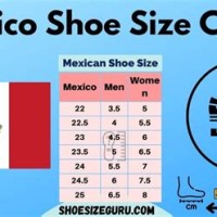 Mexican Shoe Conversion Chart To Usd